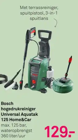 Karwei Bosch hogedrukreiniger Universal Aquatak 125 Home&Car aanbieding