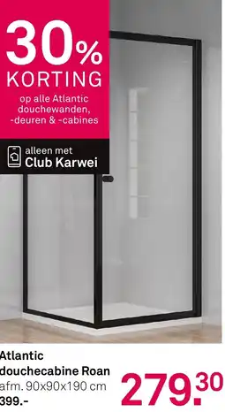 Karwei Atlantic douchecabine Roan aanbieding