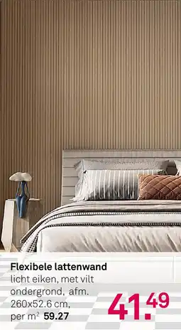 Karwei Flexibele lattenwand aanbieding