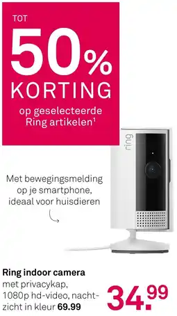 Karwei Ring indoor camera aanbieding