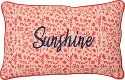 Intratuin Intratuin sierkussen Fleur Sunshine roze 30 x 50 cm aanbieding