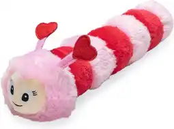 Intratuin Beeztees knuffel rups 36 x 9 x 7 cm aanbieding