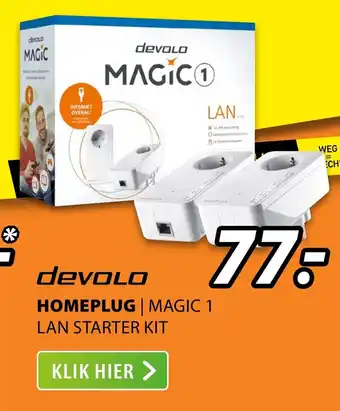 Expert Devolo Homeplug Magic 1 lan starter kit aanbieding