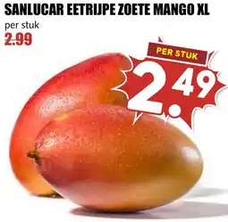 De Boerenschuur Sanlucar eetrijpe zoete mango XL aanbieding