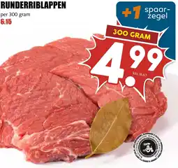De Boerenschuur Runderriblappen aanbieding