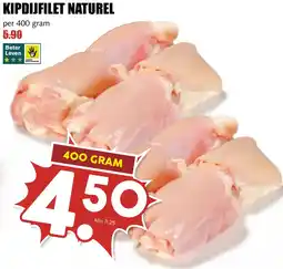 De Boerenschuur Kipdijfilet naturel aanbieding