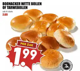 De Boerenschuur Boonacker Witte Bollen Of Tarwebollen aanbieding
