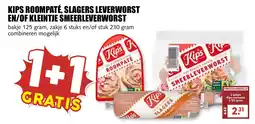 De Boerenschuur Kips Roompaté, Slagers Leverworst En/Of Kleintje Smeerleverworst aanbieding