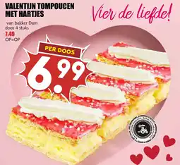 De Boerenschuur Valentijn Tompoucen Met Hartjes aanbieding