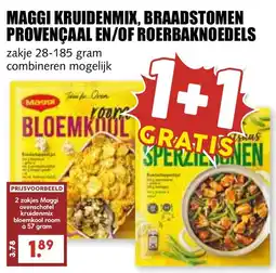 De Boerenschuur Maggi Kruidenmix, Braadstomen Provençaal En/Of Roerbaknoedels aanbieding