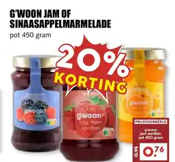 De Boerenschuur G'woon Jam Of Sinaasappelmarmelade aanbieding