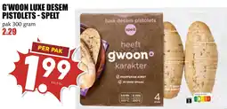 De Boerenschuur G'woon Luxe Desem Pistolets - Spelt aanbieding
