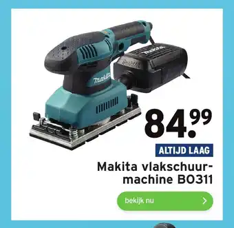 GAMMA Altijd Laag Makita vlakschuurmachine B0311 aanbieding