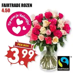 De Boerenschuur Fairtrade rozen aanbieding