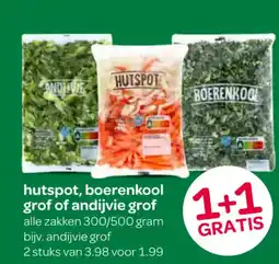 Spar hutspot, boerenkool grof of andijvie grof aanbieding
