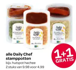 Spar Alle daily chef stamppotten aanbieding