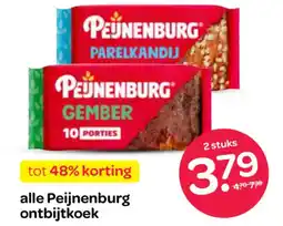 Spar Alle peijnenburg ontbijtkoek aanbieding