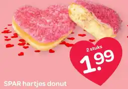 Spar SPAR hartjes donut aanbieding