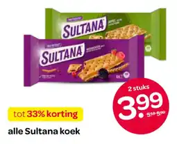 Spar Alle sultana koek aanbieding