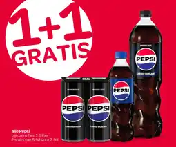 Spar Alle pepsi aanbieding