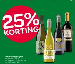 Spar SPAR wereldse wijnen aanbieding