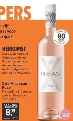 Gall & Gall X de Mirabeau Rosé aanbieding