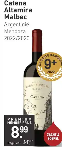 Gall & Gall Catena Altamira Malbec aanbieding