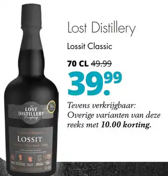 Mitra Lost Distillery aanbieding