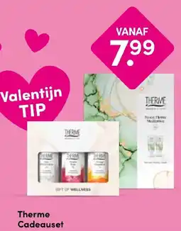 Drogisterij Visser Therme Cadeauset aanbieding