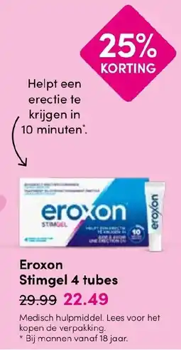 Drogisterij Visser Eroxon Stimgel 4 tubes aanbieding