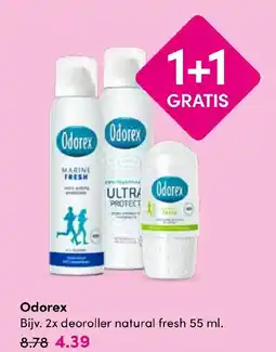 Drogisterij Visser Odorex aanbieding