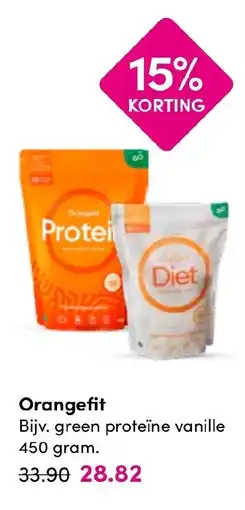 Drogisterij Visser Orangefit aanbieding