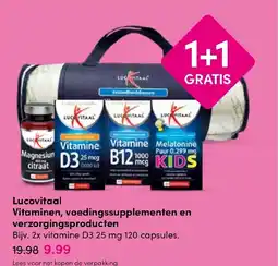 Drogisterij Visser Lucovitaal Vitaminen, voedingssupplementen en verzorgingsproducten aanbieding