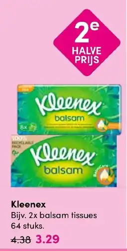 Drogisterij Visser Kleenex aanbieding