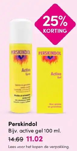 Drogisterij Visser Perskindol aanbieding