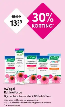 Drogisterij Visser A.Vogel Echinaforce aanbieding