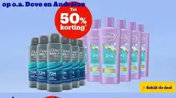 Bol.com op o.a. Dove en Andrélon aanbieding