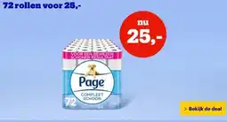 Bol.com 72 rollen voor 25,- aanbieding