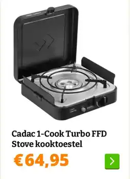 Obelink Cadac 1 cook turbo ffd stove kooktoestel aanbieding