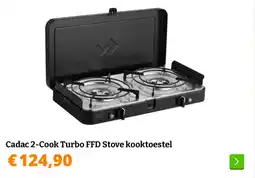 Obelink Cadac 2 cook turbo ffd stove kooktoestel aanbieding