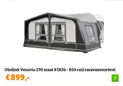Obelink Obelink vesuvio 270 maat 8 caravanvoortent aanbieding