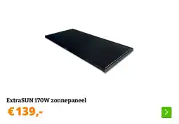 Obelink Extrasun 170w zonnepaneel aanbieding