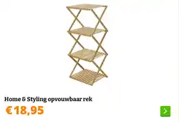 Obelink Home & Styling opvouwbaar rek aanbieding