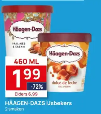Butlon Häagen dazs ijsbekers aanbieding