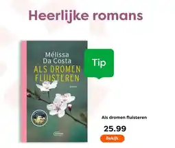 The Read Shop Als dromen fluisteren aanbieding