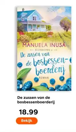 The Read Shop De zussen van de bosbessenboerderij aanbieding
