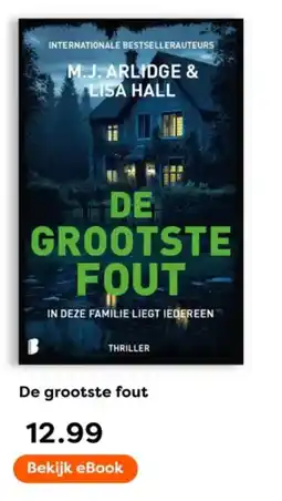 The Read Shop De grootste fout aanbieding