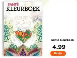 The Read Shop Santé kleurboek aanbieding