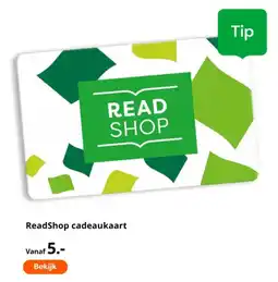 The Read Shop Readshop cadeaukaart aanbieding