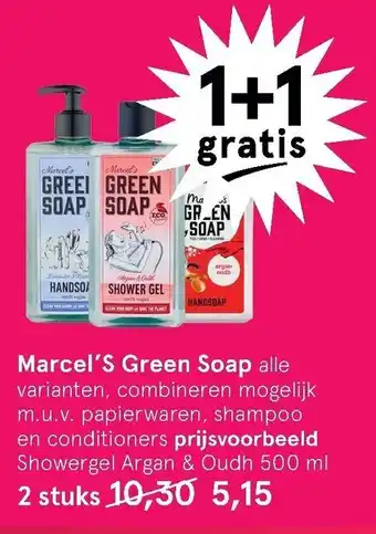 Etos Marcel'S Green Soap 500ml aanbieding